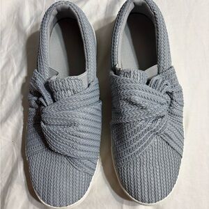 SHEIN Gray Knitted Sneakers
